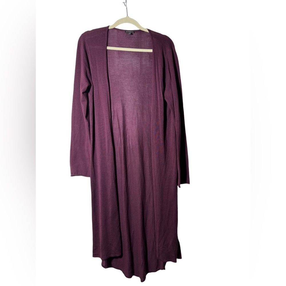 Express Sweater Women’s Long Sleeve Wine Color Size L